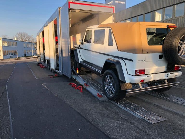 Geschlossener Fahrzeugtransport – Classic Car Service Impression 14