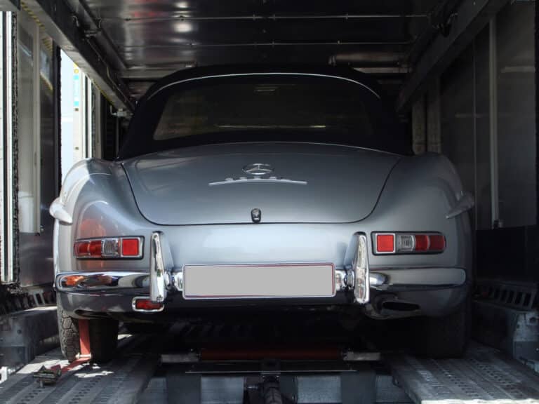 Geschlossener Fahrzeugtransport – Classic Car Service Impression 15